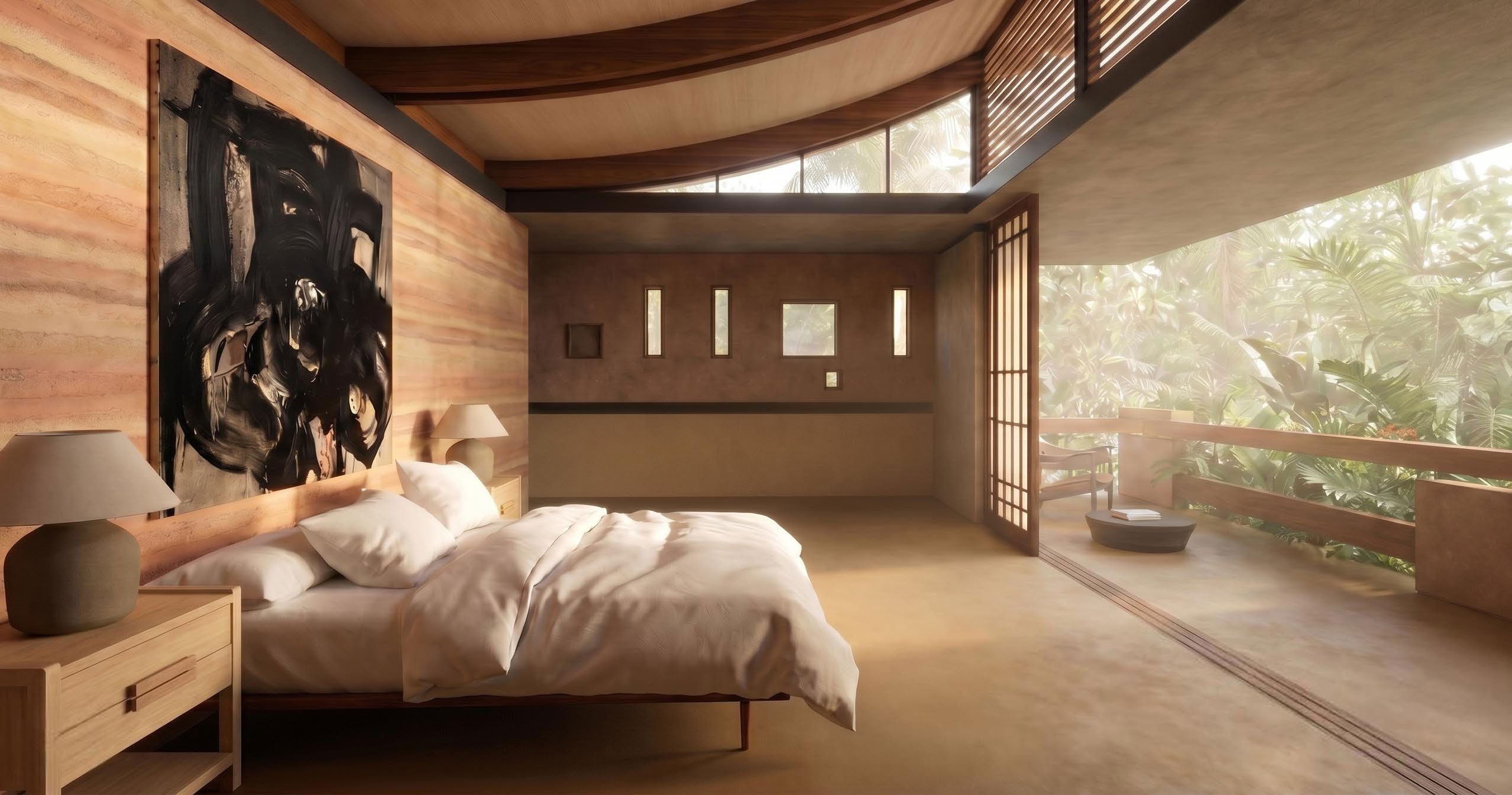 The master suite